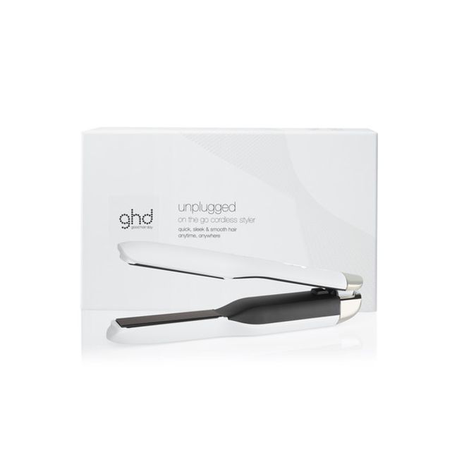 Hovedbilde ghd Unplugged - Cordless Hair Straightener White