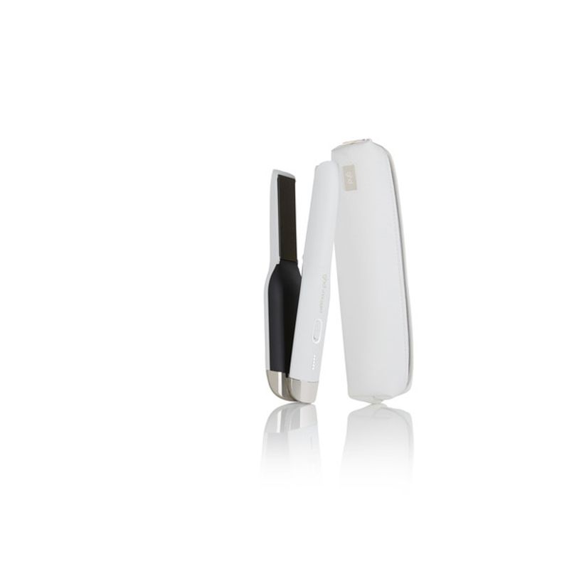 ghd Unplugged - Cordless Hair Straightener White