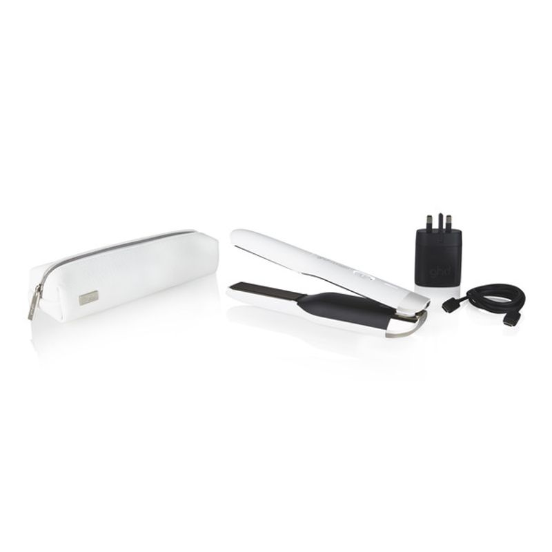 ghd Unplugged - Cordless Hair Straightener White