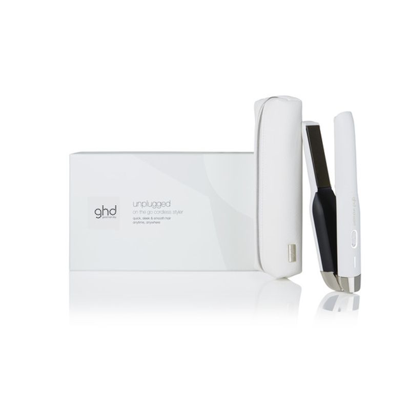 ghd Unplugged - Cordless Hair Straightener White